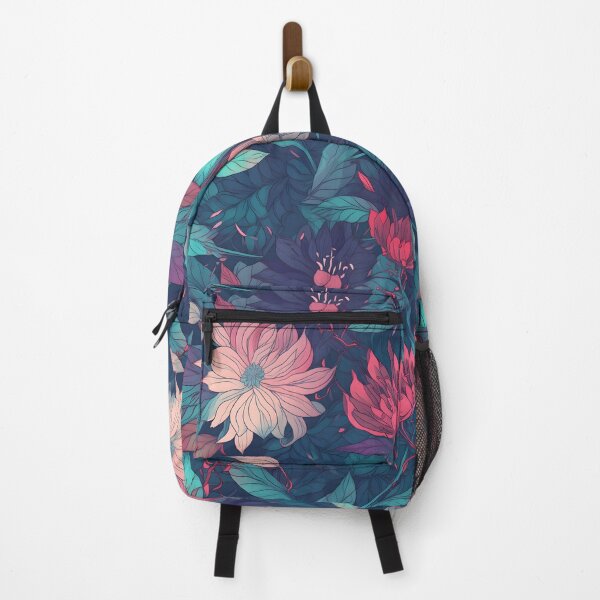 Item preview, Vibrant Colorful Anime Flowers Floral Patterns designed and sold by Wonder Of Light.