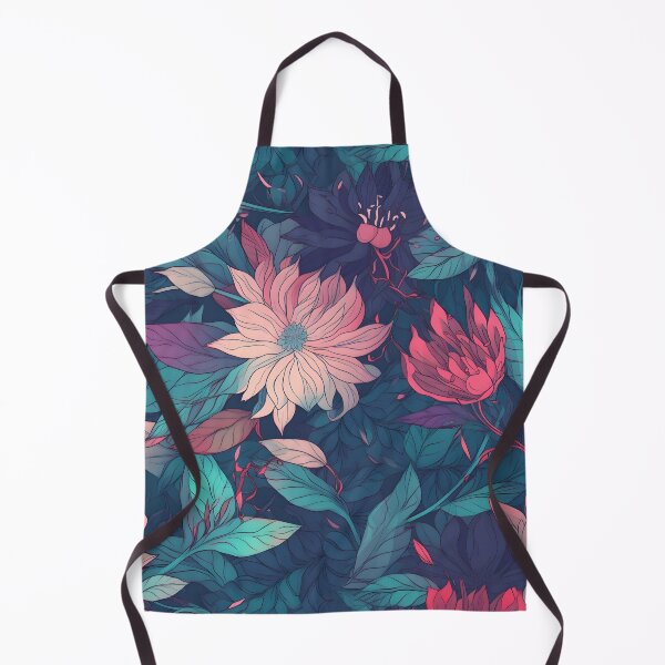 Item preview, Vibrant Colorful Anime Flowers Floral Patterns designed and sold by Wonder Of Light.