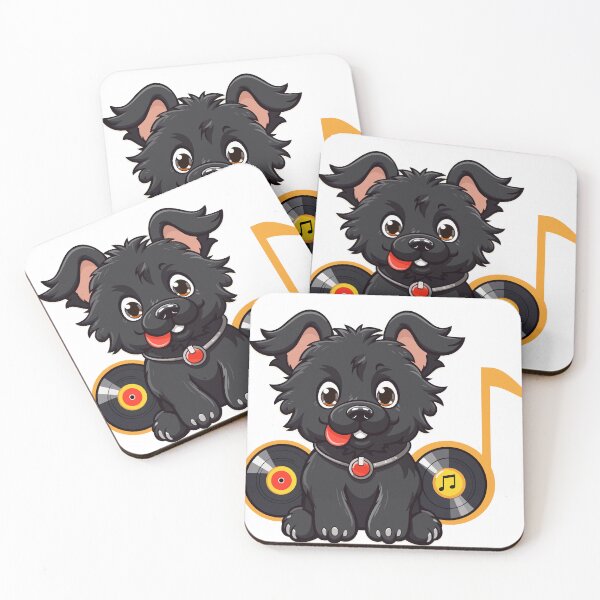 Item preview, Music-inspired Mudi dog designed and sold by Artwyz.