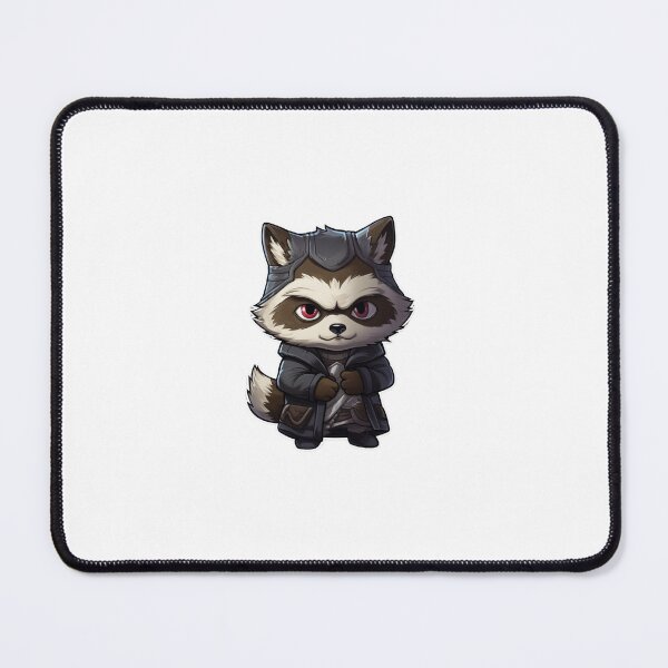 Item preview, Ninja Shadow Racoon - Poster & Sticker designed and sold by AstralArcade.