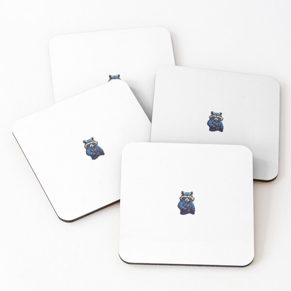 Item preview, Cool Street Racoon - Poster & Sticker designed and sold by AstralArcade.
