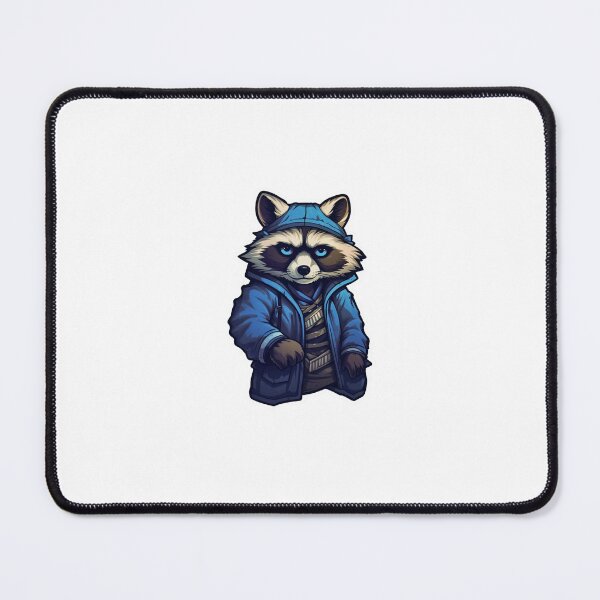Item preview, Cool Street Racoon - Poster & Sticker designed and sold by AstralArcade.