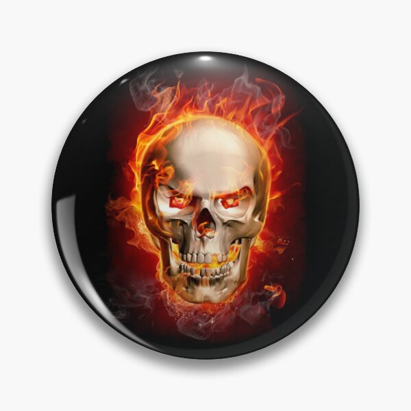 Item preview, Fire Skull designed and sold by MarBodzak.
