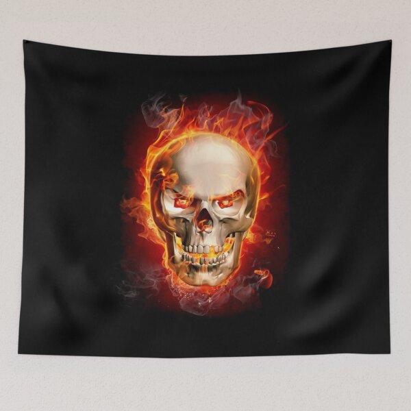 Item preview, Fire Skull designed and sold by MarBodzak.