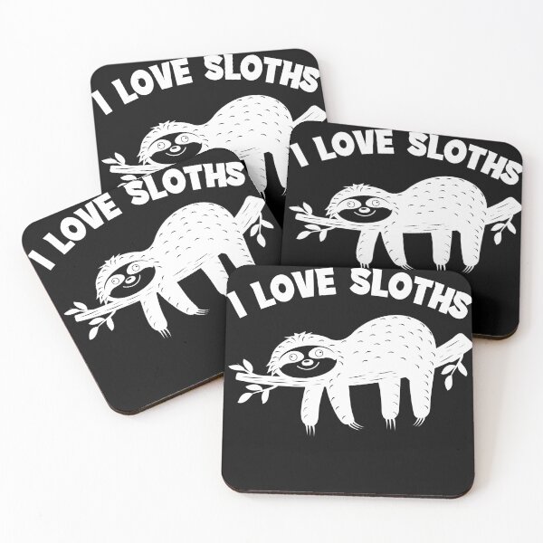 Item preview, I love Sloths The perfect gift for sloth lovers designed and sold by pianostart.