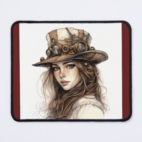 Item preview, Girl Steampunk Portrait . designed and sold by IrinaMinevich.