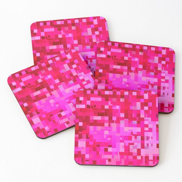 Item preview, abstract board interpenetrating squares red and purple color game designed and sold by JaroDesign2023.
