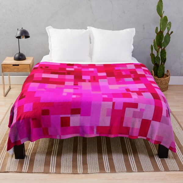 Item preview, abstract board interpenetrating squares red and purple color game designed and sold by JaroDesign2023.