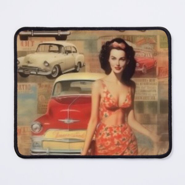 Item preview, America Beauty Retro Vintage Patchwork Collage Pattern of Americana designed and sold by BrandonArtWorld.