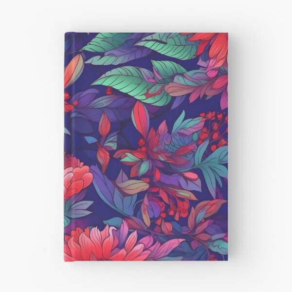 Item preview, Vibrant Colorful Anime Flowers Floral Patterns designed and sold by Wonder Of Light.