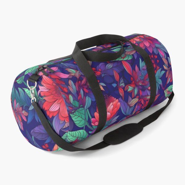 Item preview, Vibrant Colorful Anime Flowers Floral Patterns designed and sold by Wonder Of Light.