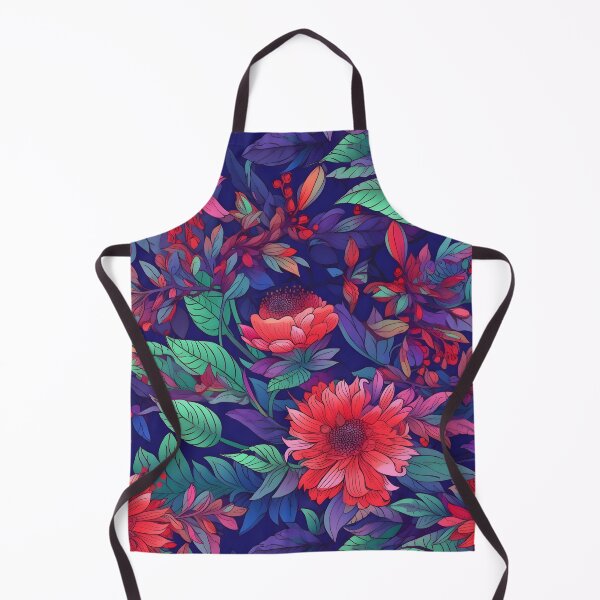 Item preview, Vibrant Colorful Anime Flowers Floral Patterns designed and sold by Wonder Of Light.
