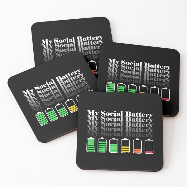 Item preview, My Social Battery designed and sold by LiveItNow.