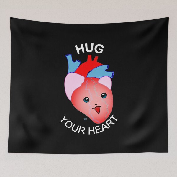 Item preview, HUG YOUR HEART by Orikall designed and sold by HippieWorks.