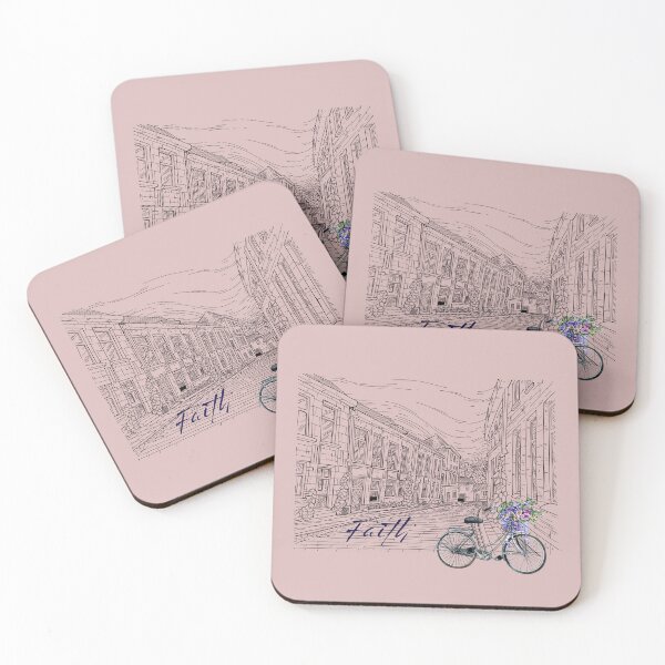 Item preview, Vintage floral bicycle accents: faith, awareness macular degeneration designed and sold by Narcisa22.