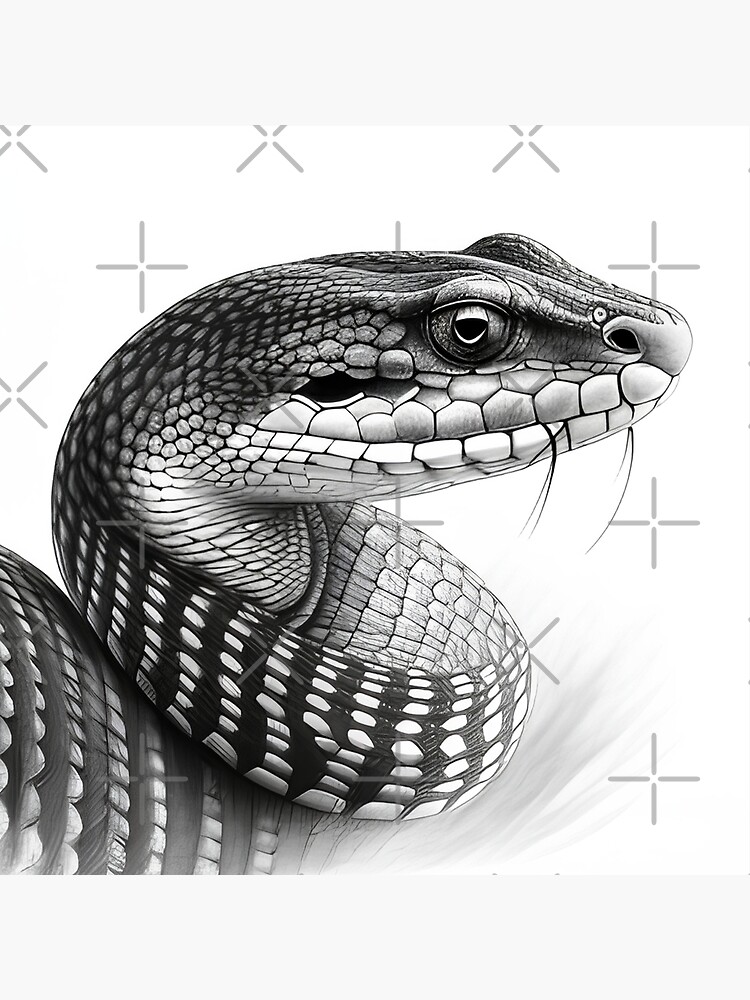 How to Draw a Snake Head Step by Step | Snake drawing, Drawings, Snake