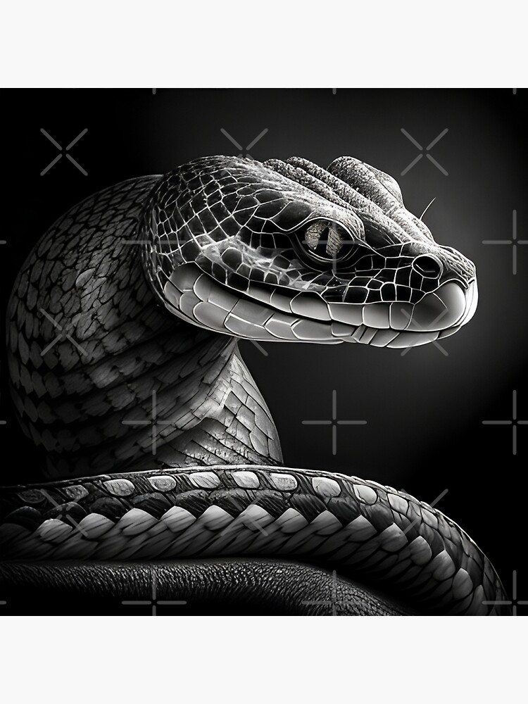 serpent taureau noir