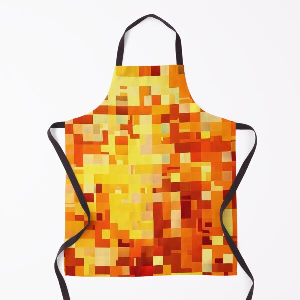 Item preview, abstract board interpenetrating squares brown and yellow color play designed and sold by JaroDesign2023.