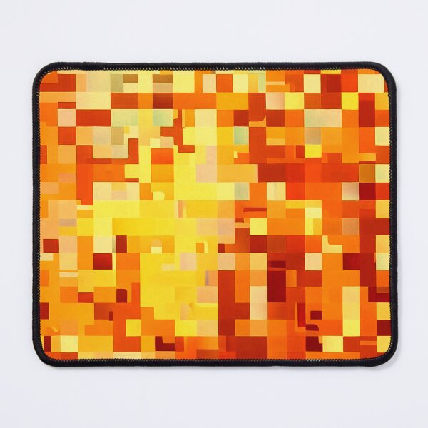 Item preview, abstract board interpenetrating squares brown and yellow color play designed and sold by JaroDesign2023.