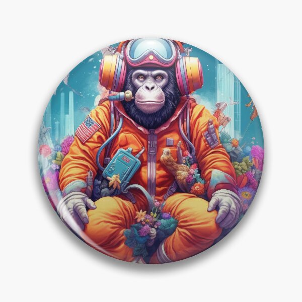 Item preview, Astronaut gorilla chilling designed and sold by VisionArt88.
