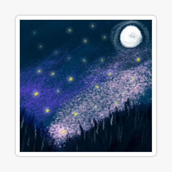 Night Sky Sticker