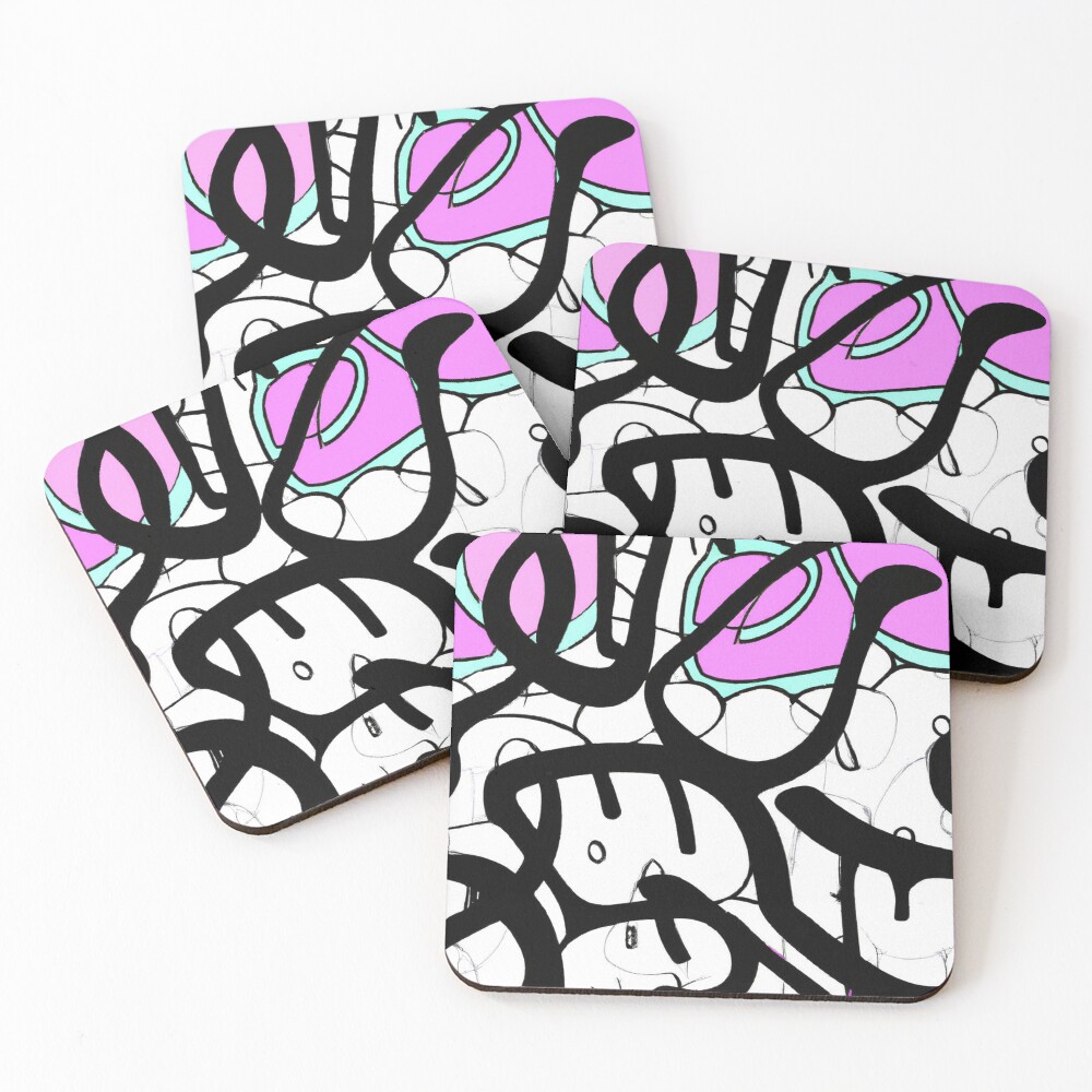 Item preview, Coasters (Set of 4) designed and sold by AbstractThreads.