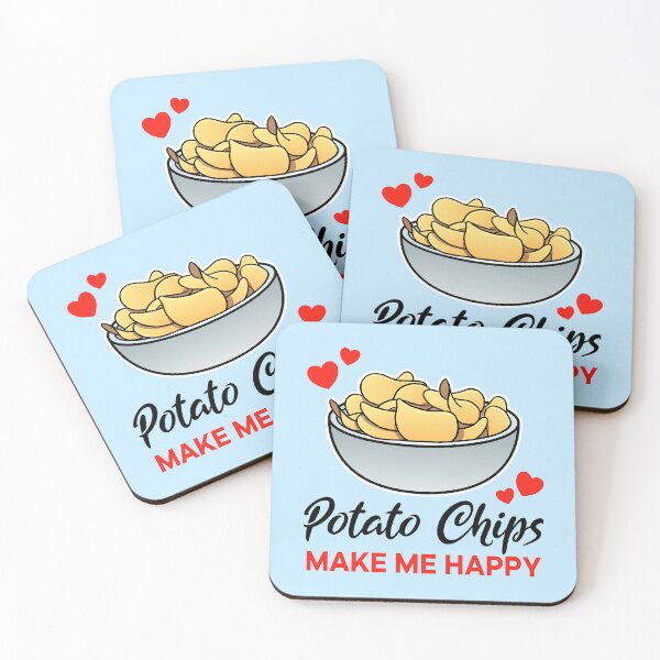 Item preview, Potato Chips make me happy designed and sold by jonmlam.