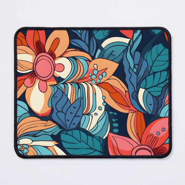 Item preview, Vibrant Colorful Tropical Flowers Floral Patterns designed and sold by Wonder Of Light.