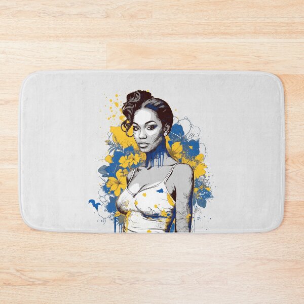 Item preview, Floral Illustration - Trash Polka Inspired - Barbados woman designed and sold by brindled.
