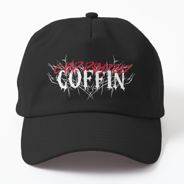 Item preview, Corroded Coffin Logo (white) designed and sold by CosmicLatteCo.