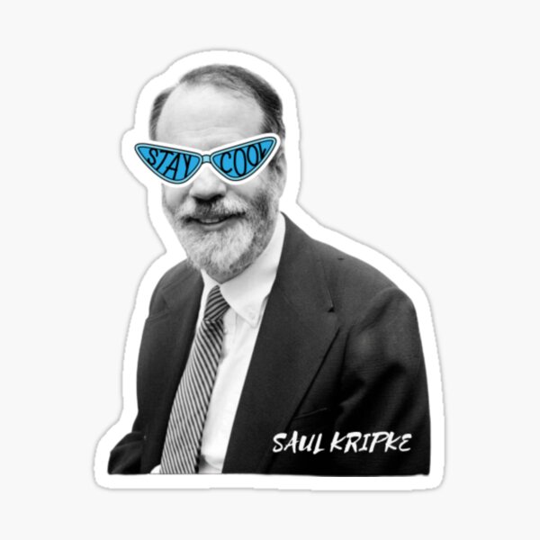 Item preview, Saul Kripke - Stay Cool designed and sold by PHILOSOPHY-SWAG.