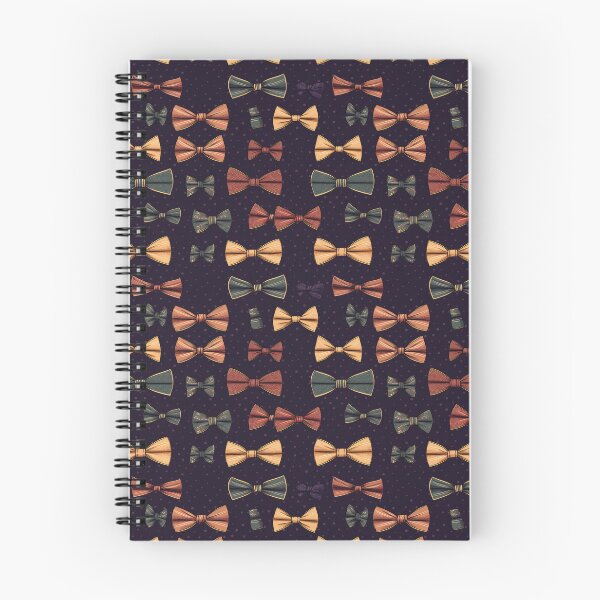 Aperçu de l'œuvre Motif répétitif sans couture de nœuds papillon amusants dessinés à la main créée et vendue par PatternsFTW.