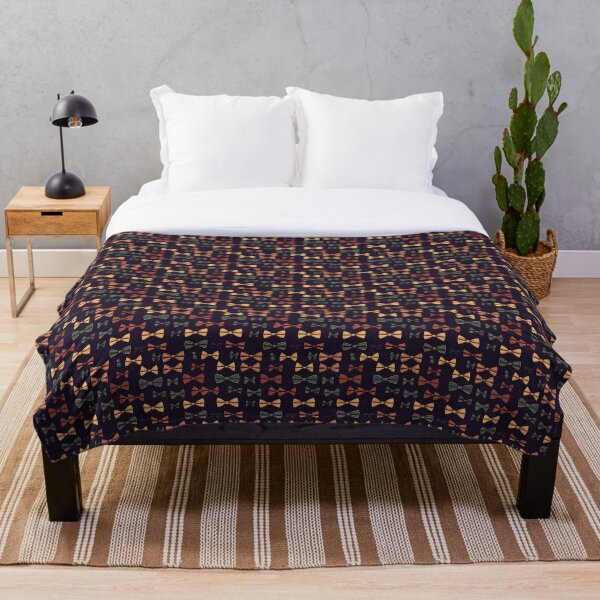Aperçu de l'œuvre Motif répétitif sans couture de nœuds papillon amusants dessinés à la main créée et vendue par PatternsFTW.