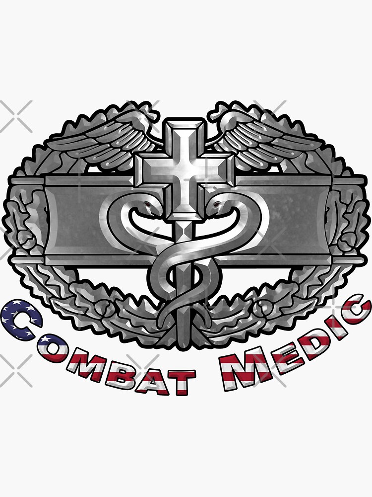 Military Paramedic Patch Badge