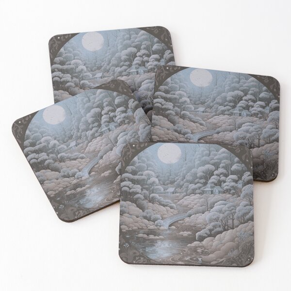Item preview, Japanese Village scenery illustration designed and sold by Happy Mood Design.