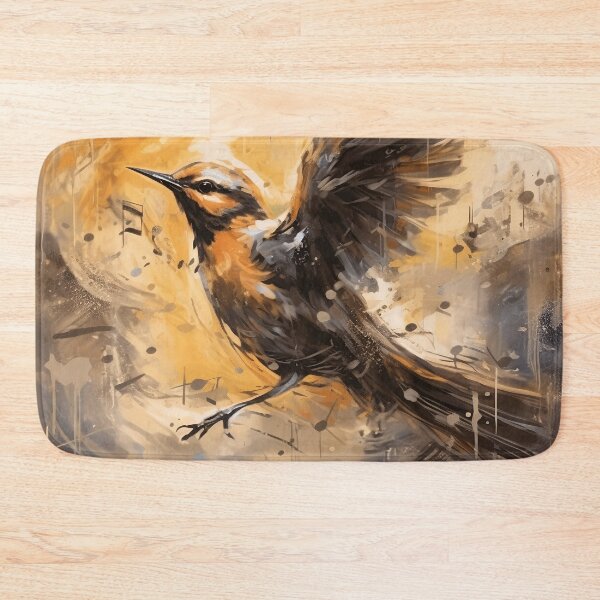 Item preview, Charcoal and Coffee drawing of Bird designed and sold by Art by Lilia.