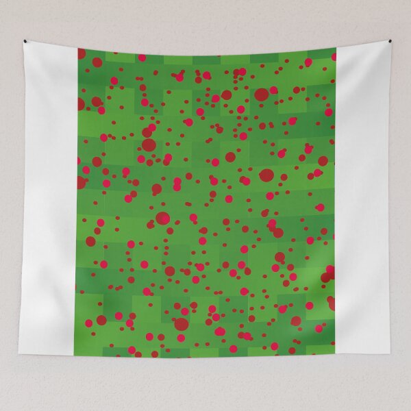 Item preview, Red on Green Drip designed and sold by E-W-D.