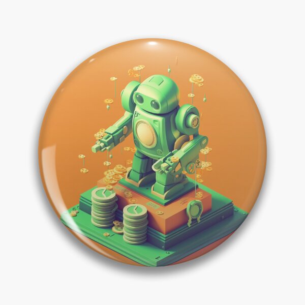 Item preview, Finance Robot designed and sold by mangokiwiiiigal.