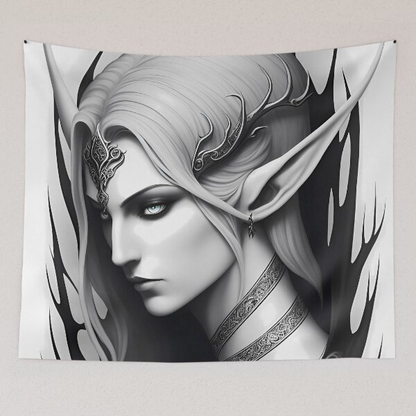 Item preview, Dark Fantasy Female Marbleborn Character 82 designed and sold by Inspire-Imagery.
