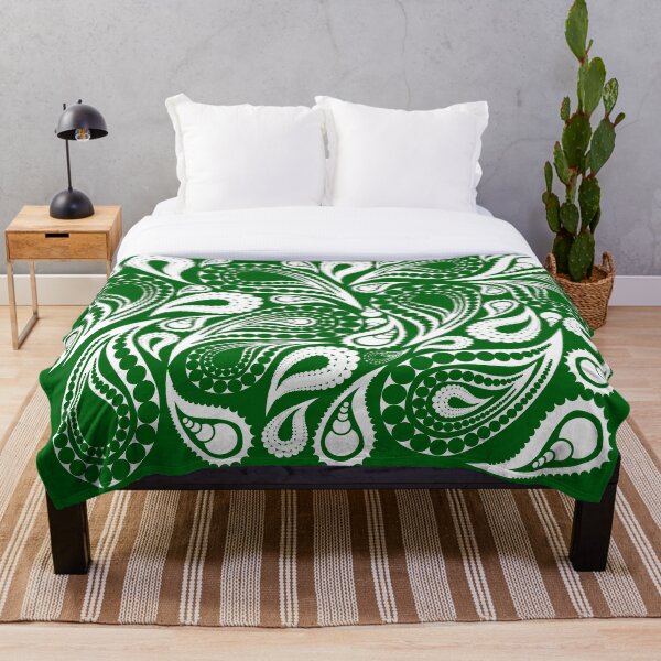 Item preview, Giant Paisley Green designed and sold by Quooki.