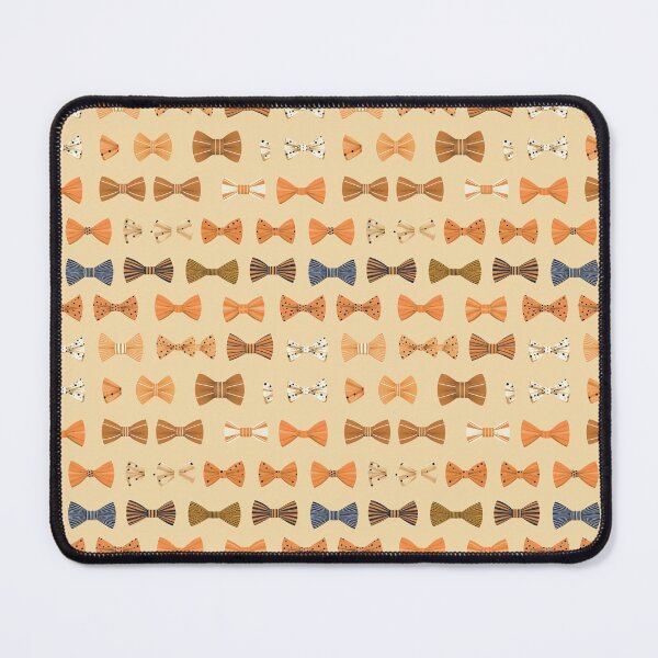 Item preview, Orange & Blue Colorful Fun Bowties Repeating Seamless Pattern designed and sold by PatternsFTW.