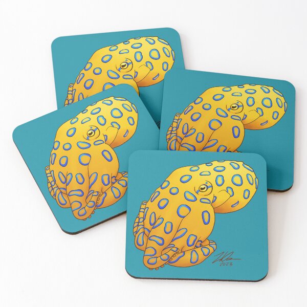 Item preview, Blue-Ringed Octopus designed and sold by Zia Frazier.