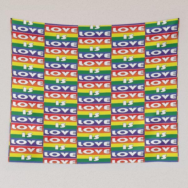 Item preview, Love is Love - Equal Rights for ALL Pride Rainbow designed and sold by Chele Martines.