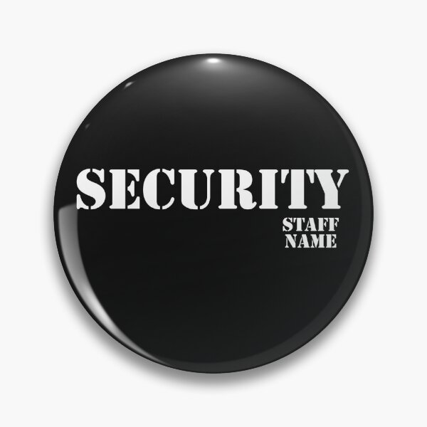 Item preview, Customizable Security staff gear designed and sold by Shouting Hummingbird.