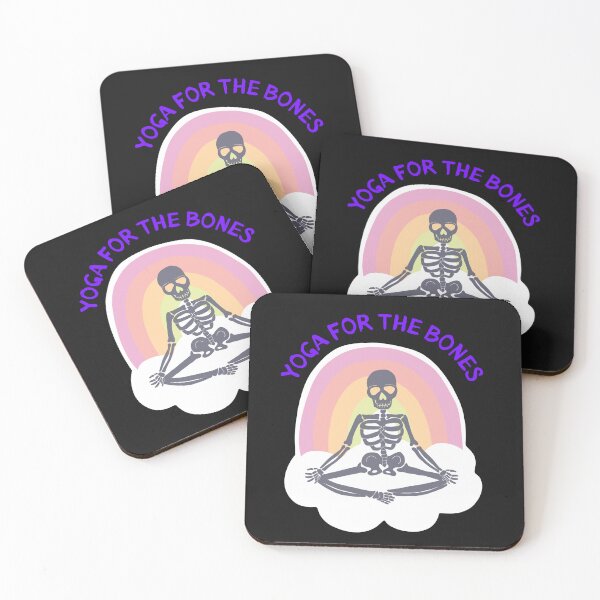 Item preview, Cute Yoga Skeleton Yoga For The Bones  designed and sold by Eolithic.