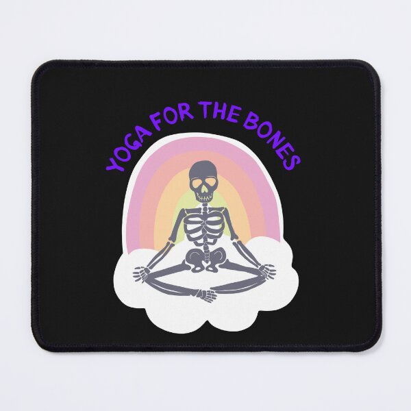 Item preview, Cute Yoga Skeleton Yoga For The Bones designed and sold by Eolithic.