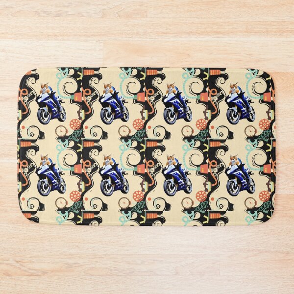 Item preview, Cat on a Motorbike designed and sold by FreeMind-Design.