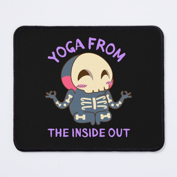 Item preview, Cute Yoga Skeleton Yoga From The Inside Out designed and sold by Eolithic.