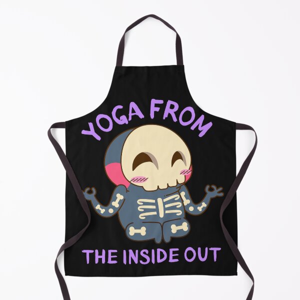 Item preview, Cute Yoga Skeleton Yoga From The Inside Out designed and sold by Eolithic.