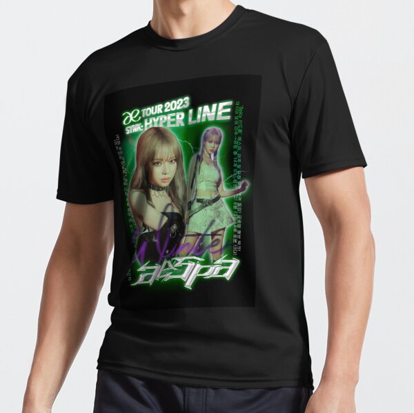 AESPA SAVAGE Shirt Live Tour 2023 Synk: Hyper Line Merch KPOP